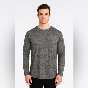 GERARDO COLLECTION Men's Gray Long Sleeve